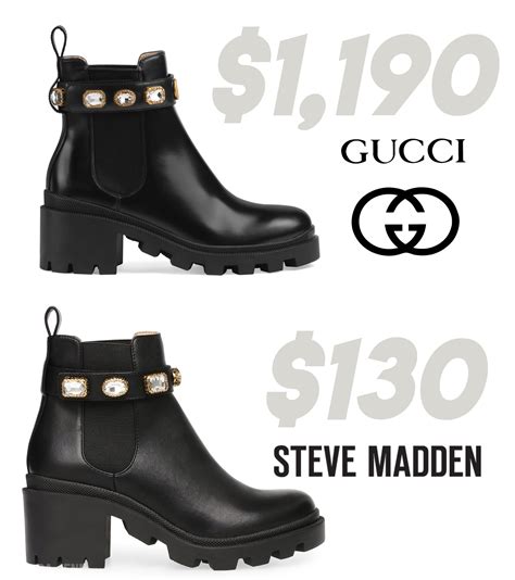 steve madden gucci dupe|designer gucci dupe.